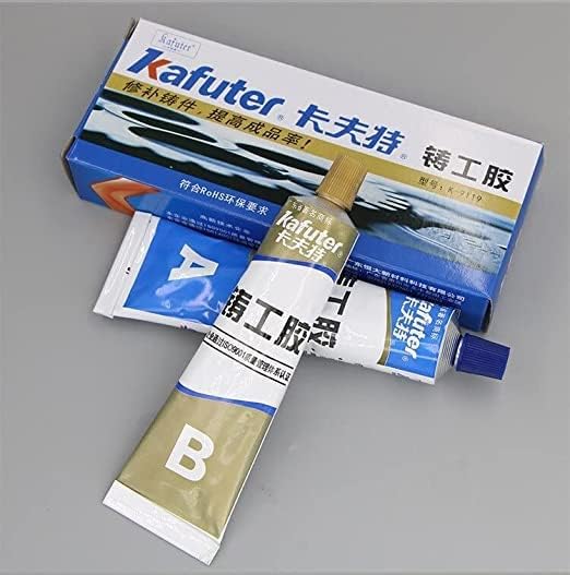 2 Set 100Gram Magic Metal Mending Cold Weld Epoxy – AB Strong Adhesive Glue for Metal, Aluminum, Plastic – Waterproof, Heat-Resistant Repair Paste for Auto, Pipe, Engine, DIY Welding, Gap Filler