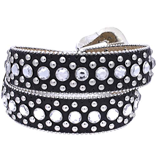 XS-1369-KIDS GIRLS WESTERN RHINESTONE LITTLE COWGIRL BELTS3