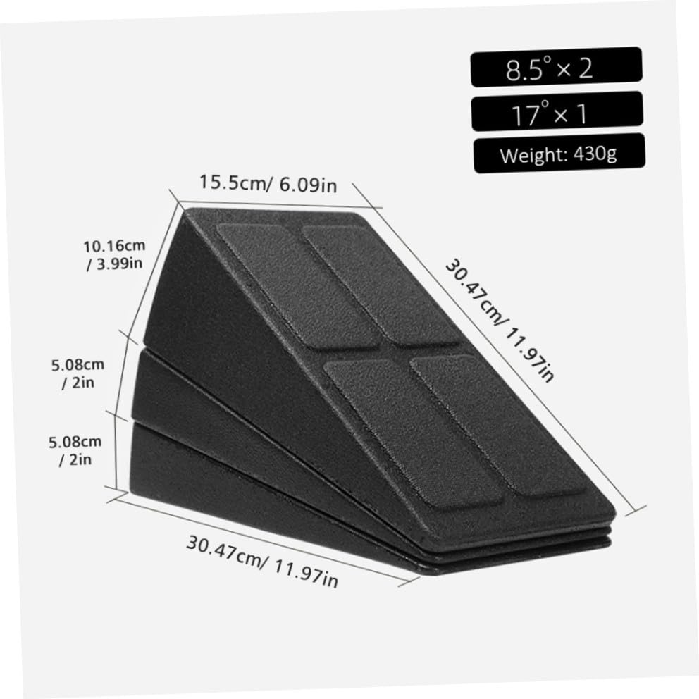 3pcs Yoga Foot Mat Calf Stretcher miniatura 2