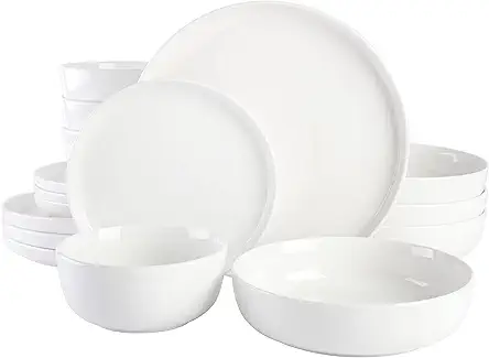 Gibson Home Oslo Porcelain Chip and Scratch Resistant...