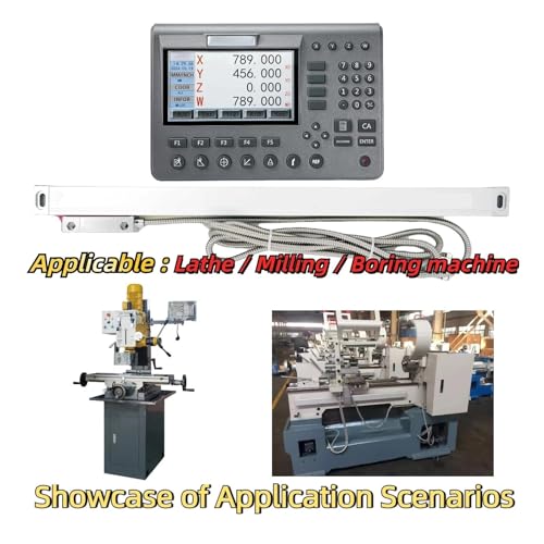 Escala Lineal Encoder Digital 4 Ejes SDS200 con LCD 5um miniatura 7