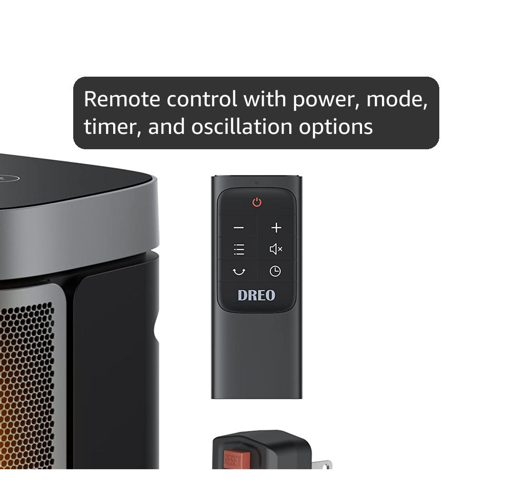 Amazon.com: DREO Space Heater for Bathroom and Indoor, Portable