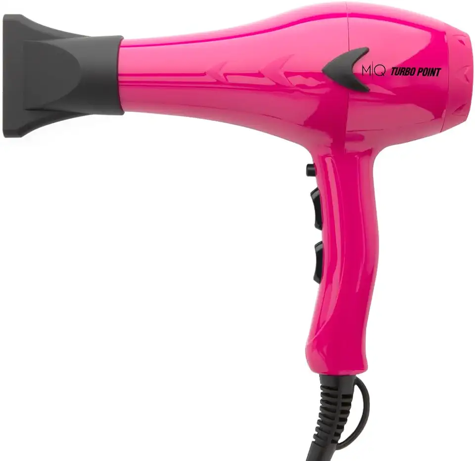 MQ Professional - Secador de Cabelo Profissional Turbo Point - 220V 2000W - Rosa
