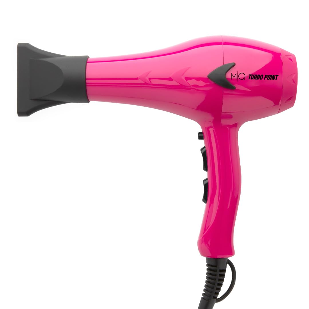 MQ Professional - Secador de Cabelo Profissional Turbo Point - 220V 2000W - Rosa