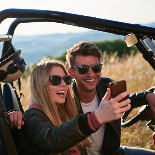 Vintage Sunglasses for Men & Women, Retro Eyewear with Non-slip Flexible Frame, Polarized/Non-Polarized Lens UV Protection2