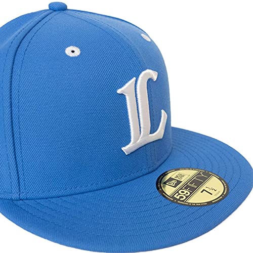 埼玉西武ライオンズ NEW ERA 刺繍ロゴ キャップ 青 7 1/4 新品 埼玉西武ライオンズ NEW ERA 刺繍ロゴ キャップ 青 7 1/4 新品