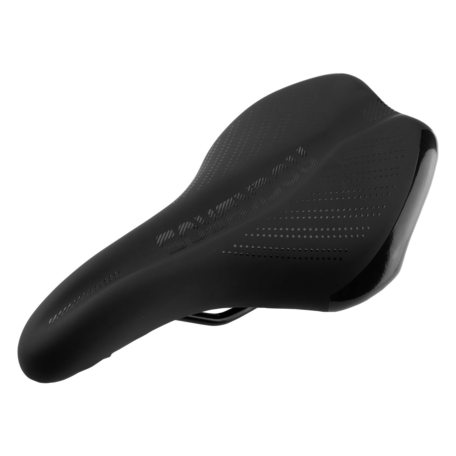 ROCKBROS Bike Saddle High Carbon Steel Bicycle Seat Comfortable Bike Seat Cushion with High Density Foam Waterproof PU Leather Cycle Seat for MTB, BMX, Road Bike, Mountain Bike, Gravel Bike, 26 * 16cm