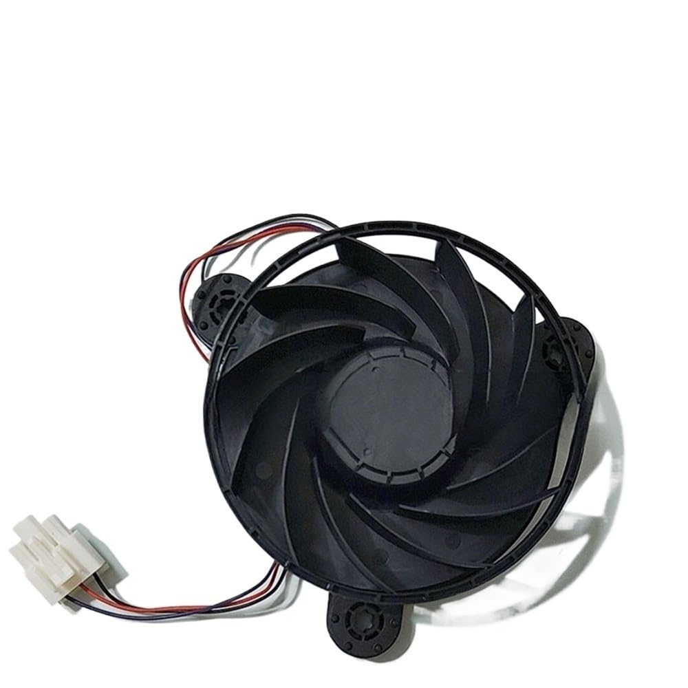 1 Unidad de Ventilador de refrigeración de refrigerador de congelador de Repuesto de Motor de Ventilador de 12VDC 0.13A para Midea GW12E12MS3MB-52 para refrigerador