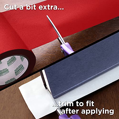 Bookguard 4 Inch Premium Bookbinding Repair Cloth Tape, 15 Yard Roll, Red #TOP2