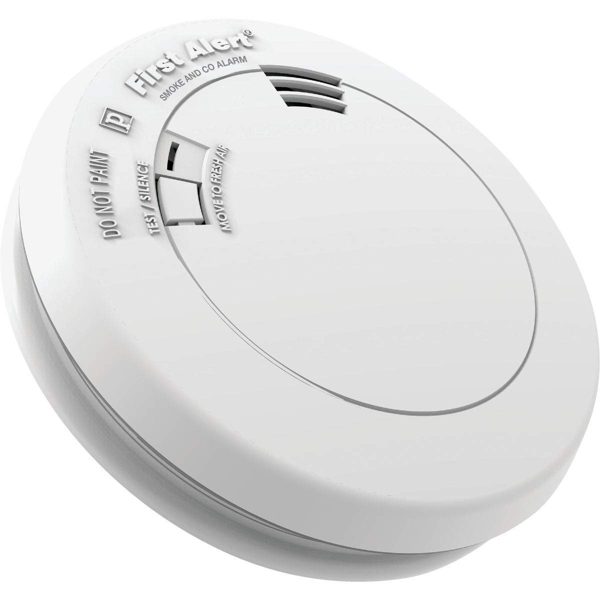FIRST ALERT BRK PRC710V Talking Smoke and Carbon Monoxide Alarm with Built-In 10-Year Battery , White , PRC710 Voice