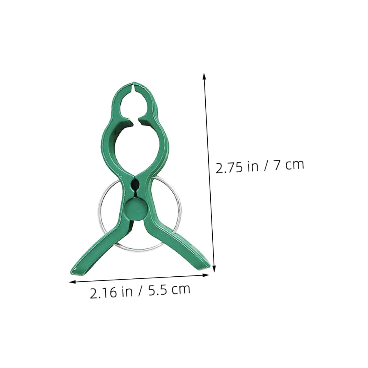 Sosoport 3 Sätze Gartenclips Für Pflanzenstützen Robuste Clips Zur Unterstützung Von Tomaten Gemüse Und Kletterpflanzen Einfache Handhabung Für Effektives Pflanzenwachstum 60 Stück * 3