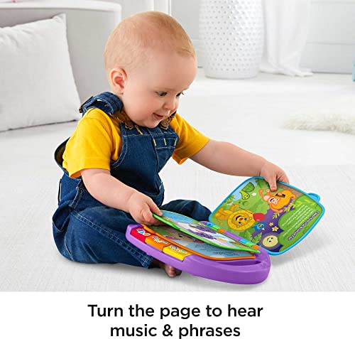 Fisher-Price CDH24 Baby Learning Toy Laugh & Learn Storybook Rhymes Musical Book thumb #2