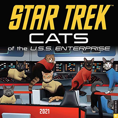 Star Trek: Cats 2021 Wall Calendar