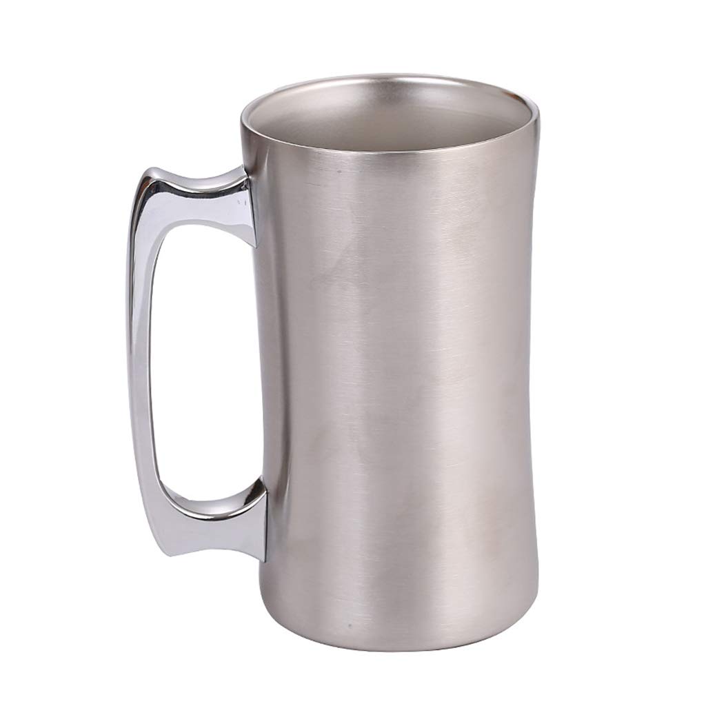 Kalttoy Beer Wine Mugs Large Capacity Wine Cocktail Cups Metal Drinking Mugs Coffee Cups