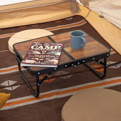 Naturehike Mesa Plegable de Camping, Mesa Portátil con Patas Ajustables, 20.87×15.75×9.05 Pulgadas, Mesa Retro Plegable para Camping, BBQ y Viajes miniatura 7