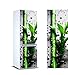 OEDIM Stickers Autocollants Frigo Branches Bambou Gouttes d'eau Mesure 185 x 70 cm | Vinyle Adhésif Résistant et Facile d'appliquer | Étiquette Adhésive Décorative d'une Conception élégante |