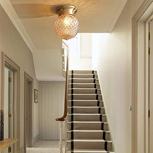 Luminaire rond à intensité variable extra plat en verre modèle A