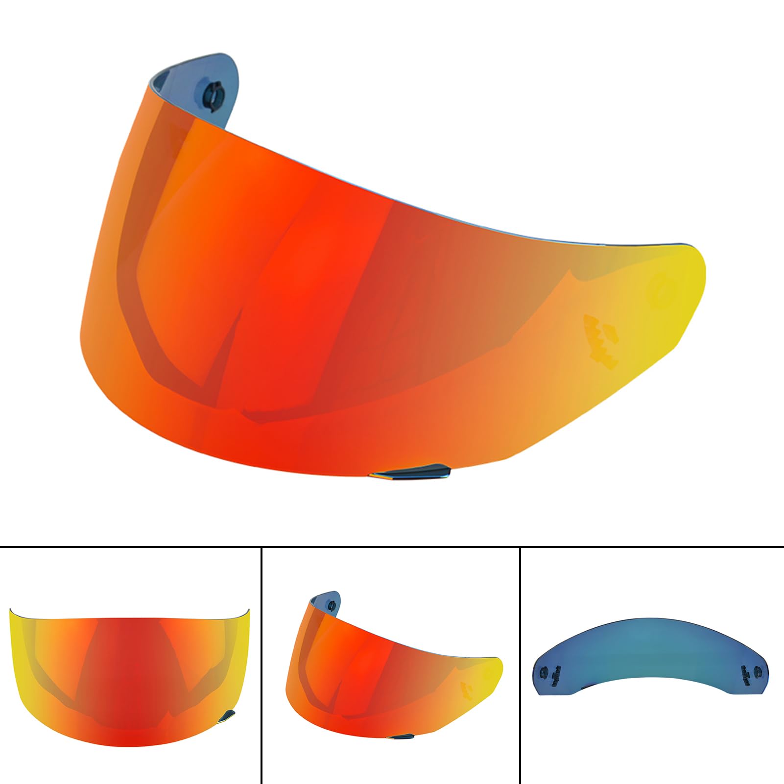 Wymiana osłony kasku dla LS2 FF352/384/351/369/802, kask pełnotwarzowy, osłona przeciwsłoneczna do motocykla okulary przeciwsłoneczne