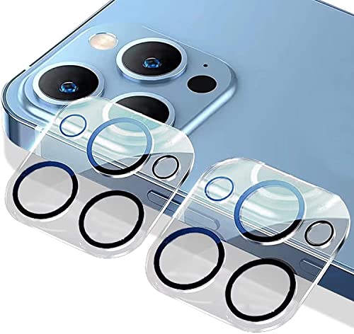 FAZHAN iPhone 14Pro/iPhone 14 ProMaxカメラフィルム iPhone 14Pro/iPhone 14 ProMax 用 カメラ レンズ iPhone 14Pro/iPhone 14 ProMax カメラ保護 保護カバー 黒縁取り 露出オーバー防止 硬度9H 全体保護 液晶強化ガラス レンズ 高透過率99% 飛散防止 極薄