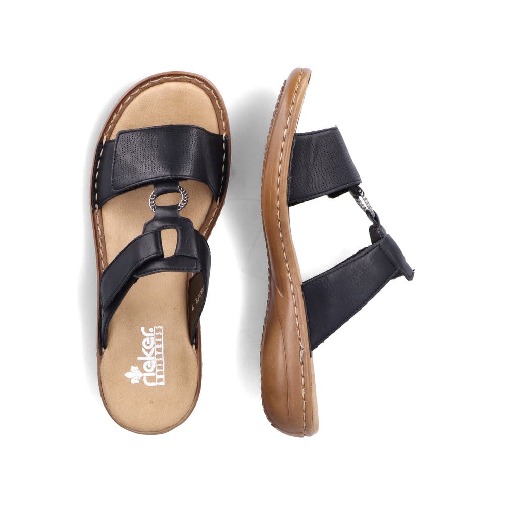 Rieker Femme Chaussures Basses 628M6, Dame Mocassin,Chaussons