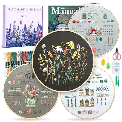 ETSPIL 4-Floral Pattern Kit
