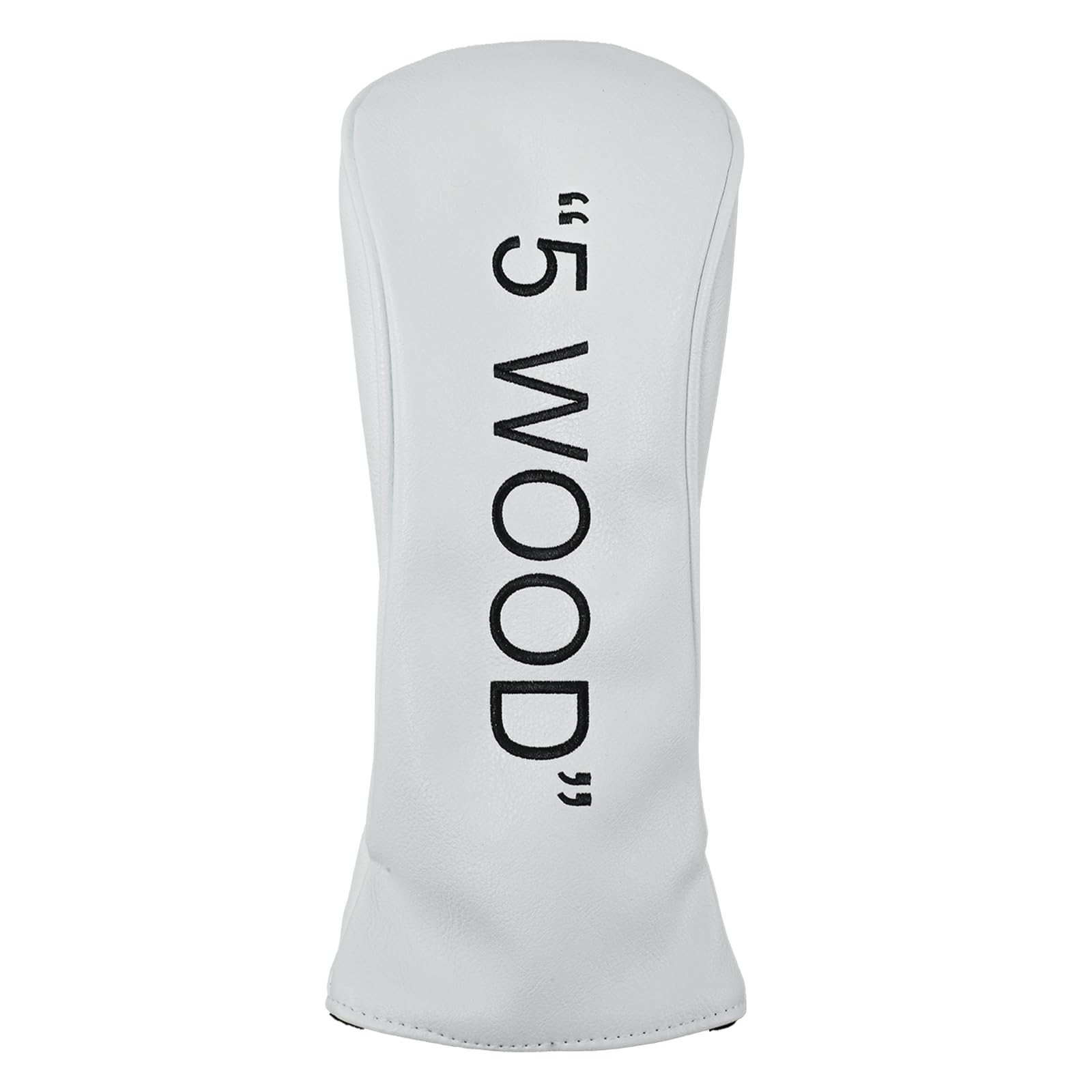 Golf Club Covers – Leather Driver Headcover, Fairway Wood, 3 Wood, Hybrid, Fits Mallet Blade Putter Head Covers Alignment Stick Cover