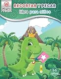  Recortar y pegar  libro para niños - 3-5 años: aprender a recortar - cuaderno de actividades - colorear y recortar - libro colorear niños 4 años - ... niños - recortables para niños 4 años