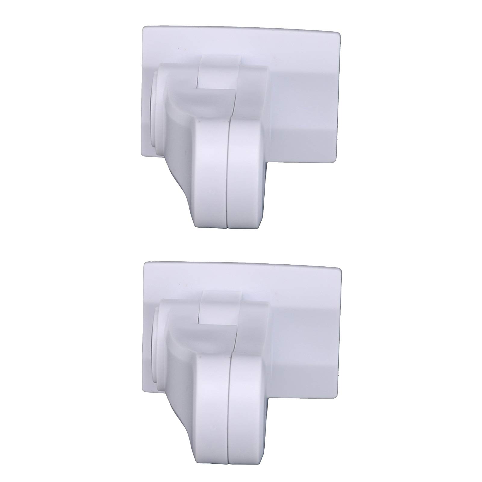 2pcs Baby Safety Security Window Door Sash Lock，Safety Lever Handle Latch，Hardware Locks Accessories