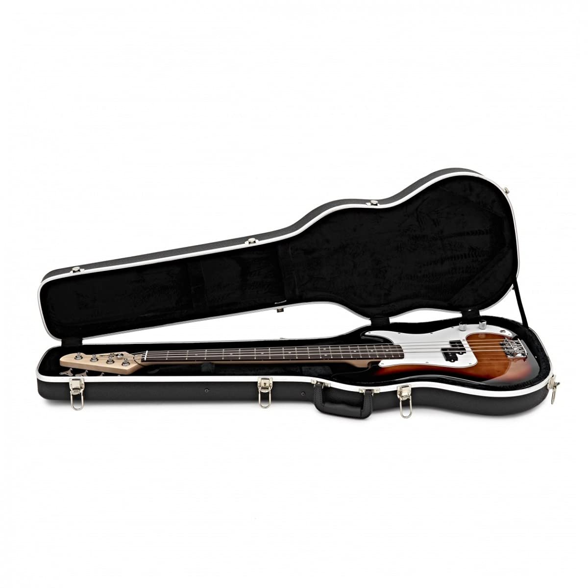 gear4music Custodia rigida in ABS per basso elettrico