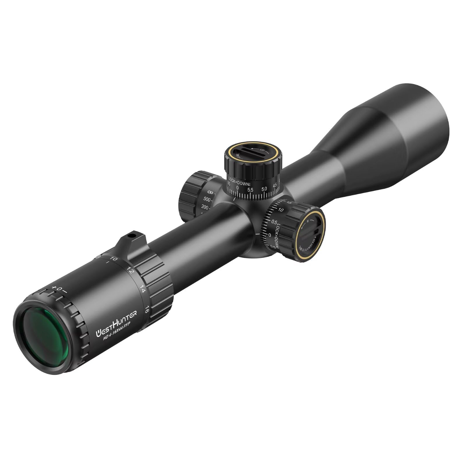 Amazon.com : WestHunter Optics HD 4-16x44 FFP Precision Riflescope