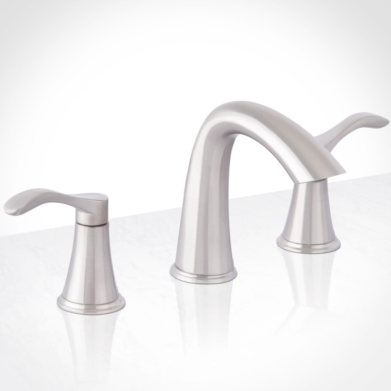 Miseno MNO311L Bella 1.2 GPM Widespread Bathroom Faucet with Pop-Up Drain Assembly - Chrome
