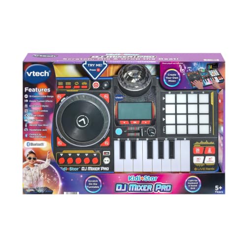 VTech Kidi Star DJ Mixer Pro, Black - image 7