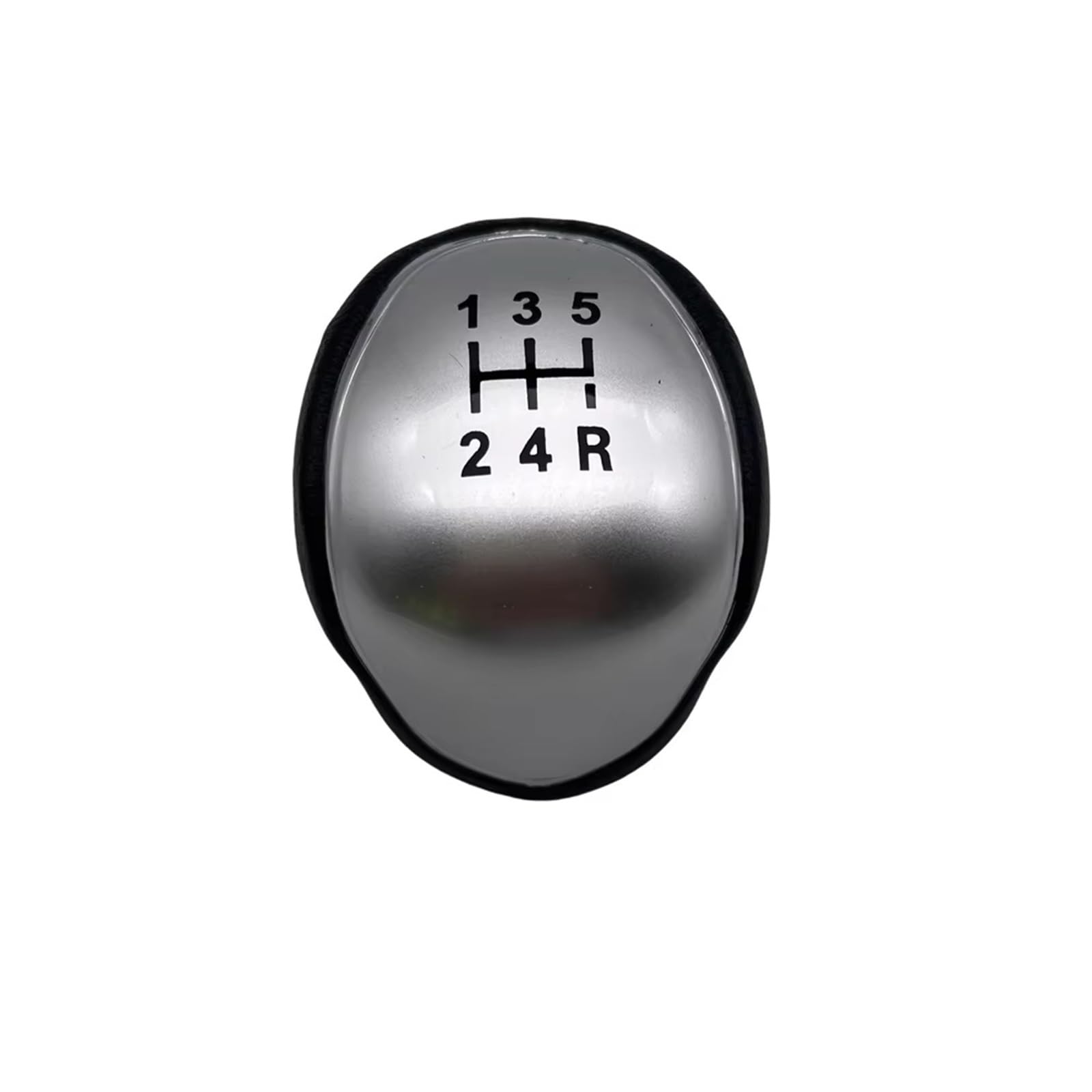 Cpddngzmkk Silver 5 Speed Gear Shift Knob Lever 5/6 Speed Car Gear Shift Knob Lever For Mondeo Iv S-Max C-Max Transit Focus Mk3 Mk4 Kuga Connect