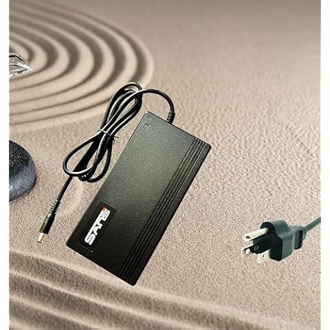 Syvrac 48-54.6V 2A Electric Bike Charger for 48V Lithium Battery Input Voltage AC120V(DC2.1MM Jack Connector) Cover