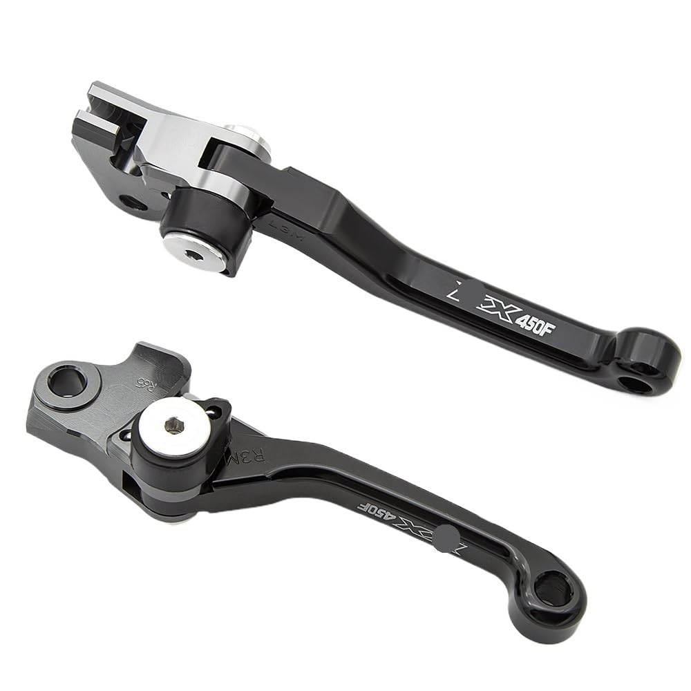 BEQLXTA Brake Clutch Adjustable Lever​ Pivot Dirt Bike Brake Clutch Lever for KX 450 F KX450F KX450 2006-2023 2020 2019 2018 2017 2016 2015 2014 2013 2012(KX450F 2019-2023)
