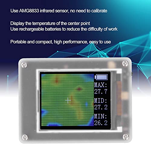 Wärmebildkamera, Wärmebildkamera, Temperatursensor Verwenden Sie den AMG8833 Infrarotsensor, der für die Industrie… – Bild 7