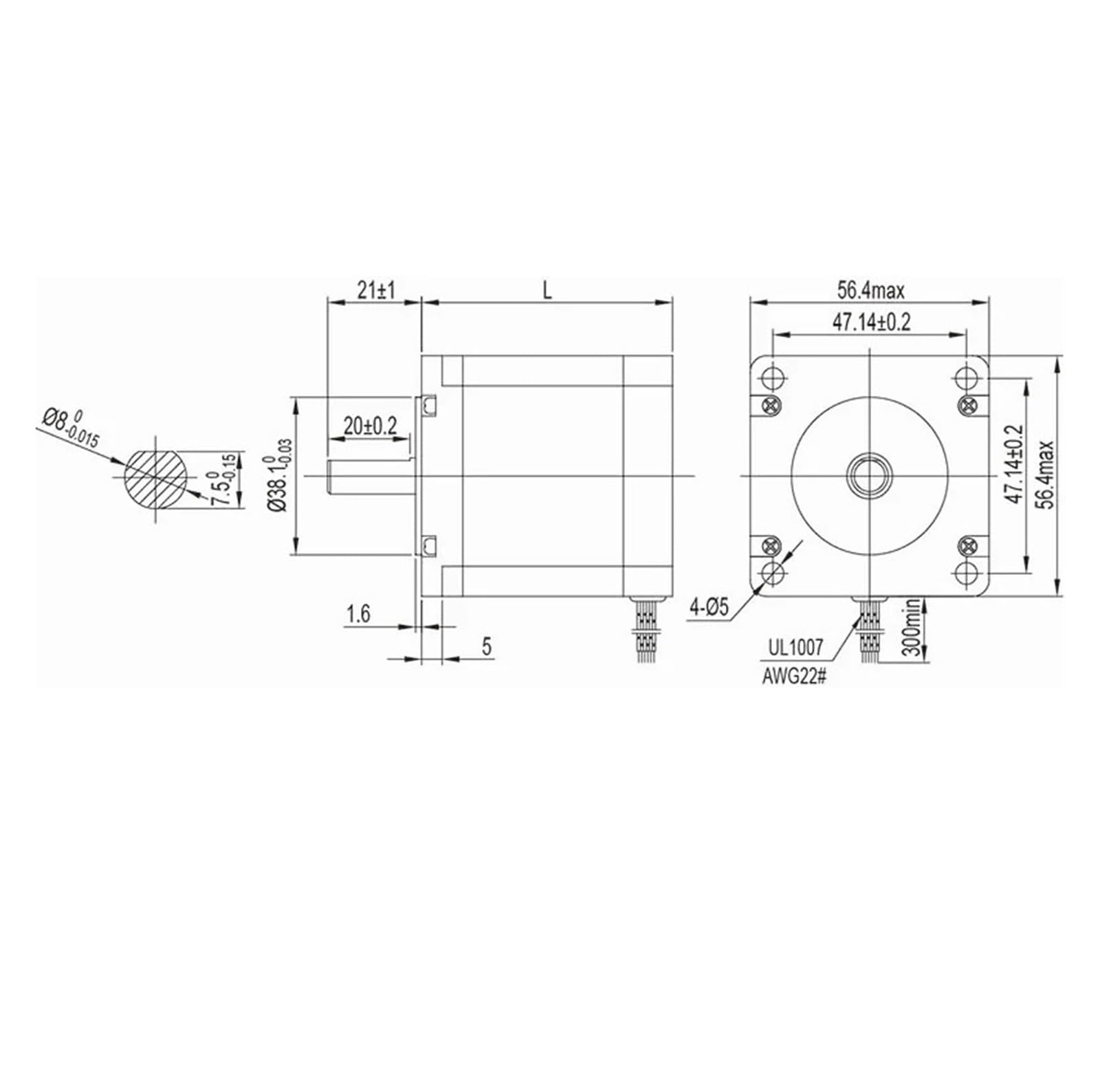 SFU1605 Guida lineare a ricircolo di Sfere Guida Scorrevole CNC Modulo attuatore lineare Manuale for Albero con Motore Passo-Passo 57(100mm Stroke)