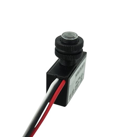 Sensor fotoeléctrico para luces 2 piezas 120V AC miniatura 5