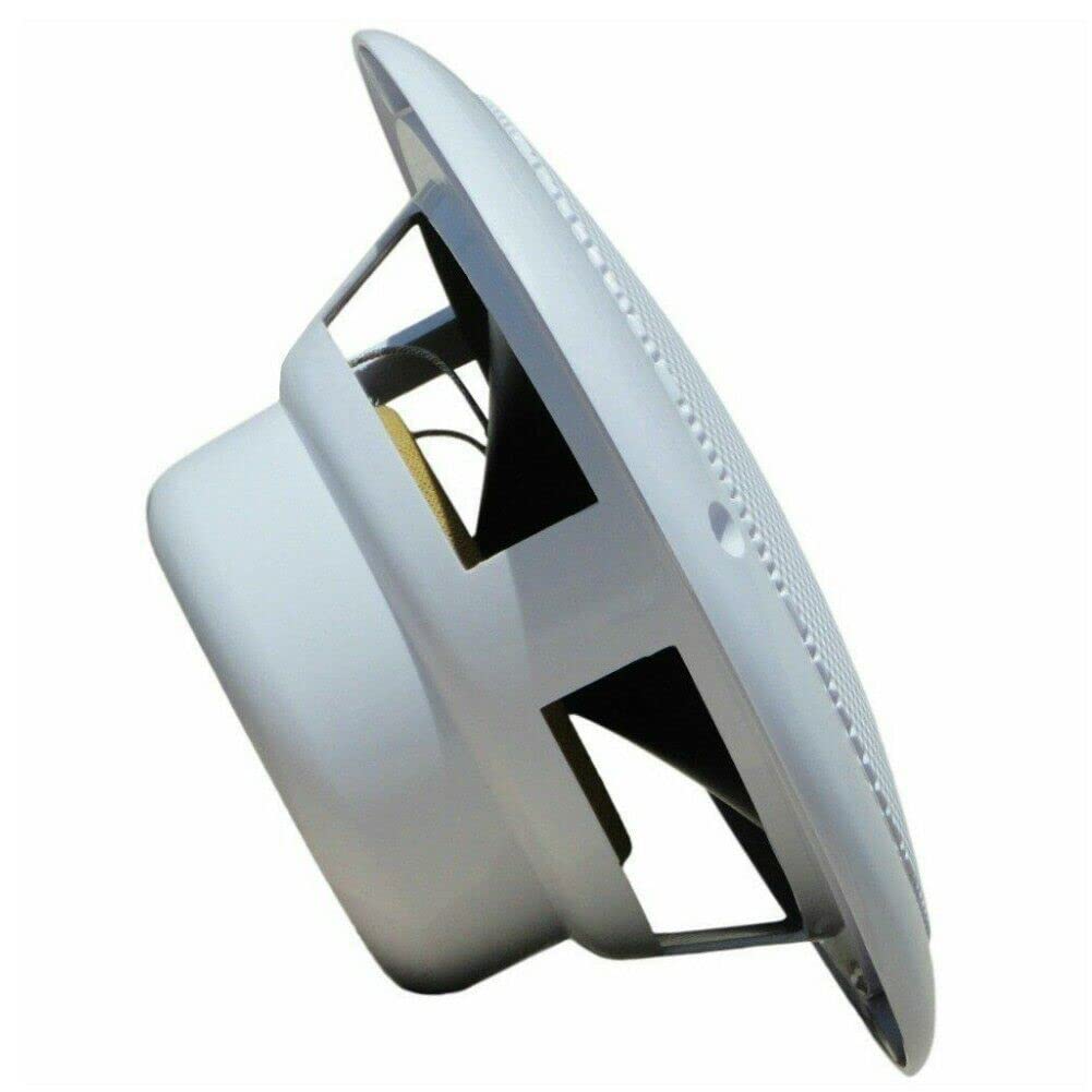 Pyle PLMR62 Coppia Altoparlanti Nautici 200W 16,5 Cm – 2 Vie, Marine Grade, Bianco, Per Barca, Molo E Piscina