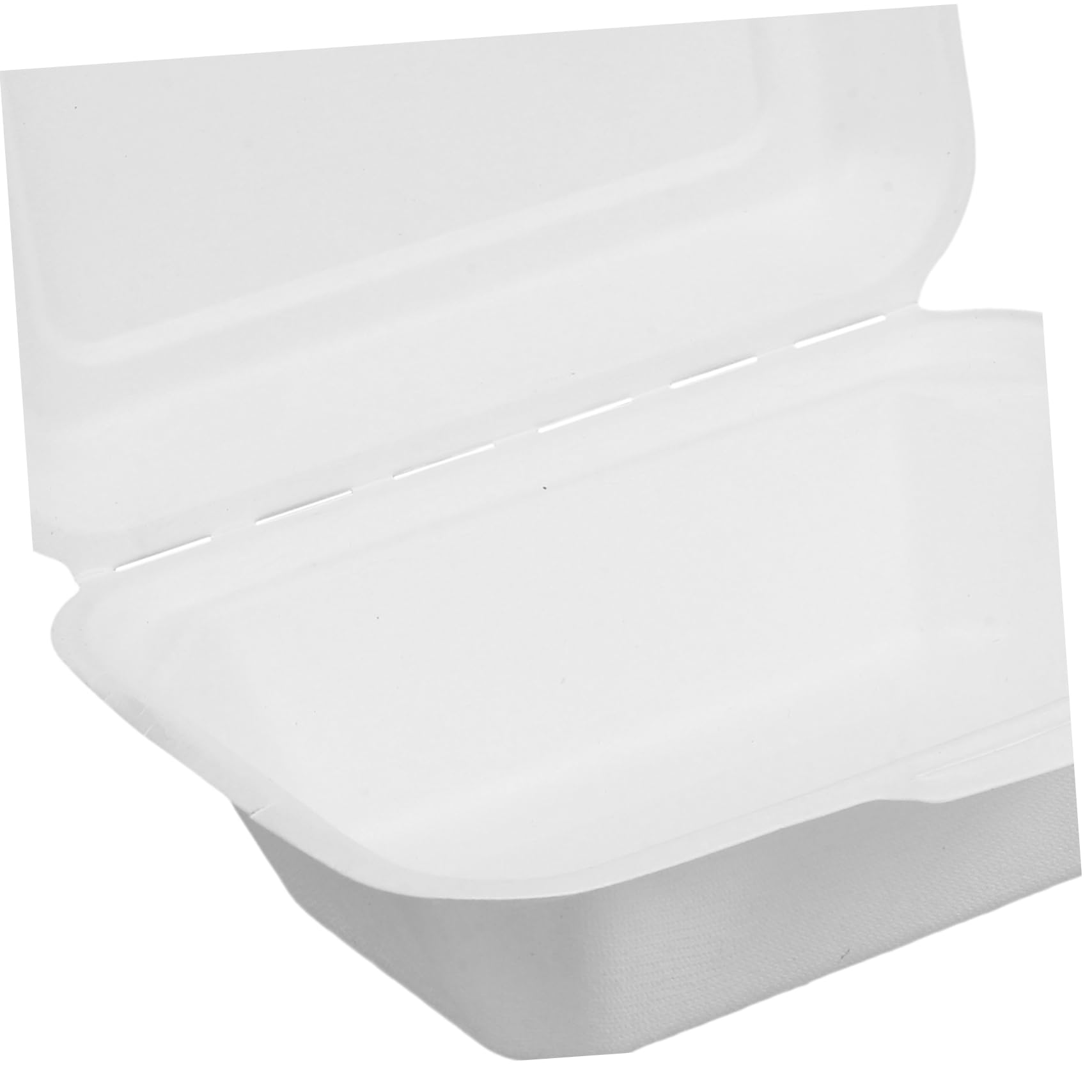 GLEAVI 50piezas Cajas De Comida Desechables De Cartón Biodegradables De Contenedores Prácticos Para Comidas y Ensaladas Envases De Alimentos Ecológicos y