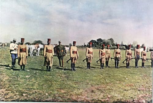 Portrait tirailleurs marocains pour habiller un grand mur vide toile historique 60x90