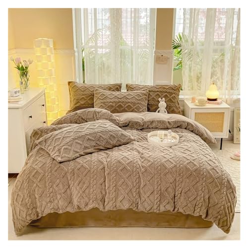 Ropa de cama suave de terciopelo lavable para evitar el frío 7