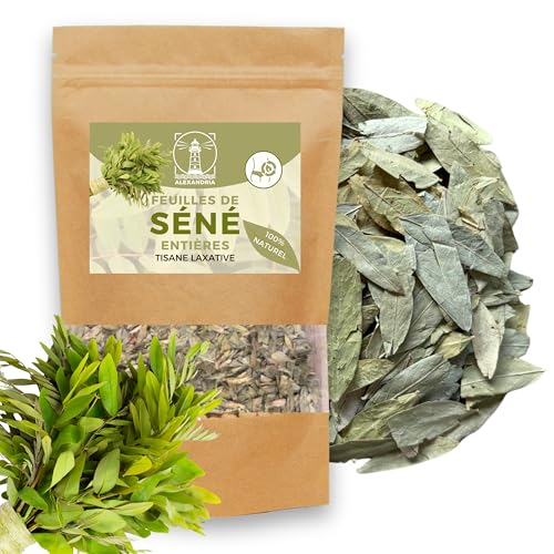 Feuille de sene, laxatif puissant pour constipation et detox du colon. Tisane laxative à effet rapide. Favorise le transit intestinal et le nettoyage de...