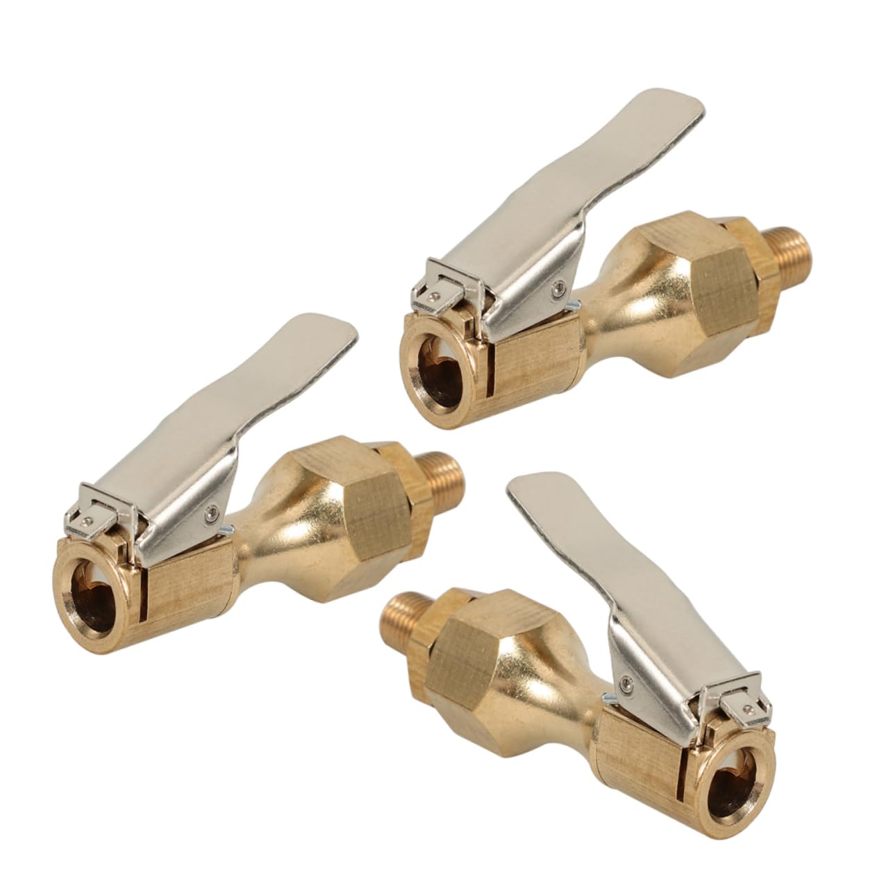 HAPINARY Tire Air Chuck Quick Connect Locking Inflator Chuck Kit for Professional or DIY Enthusiasts