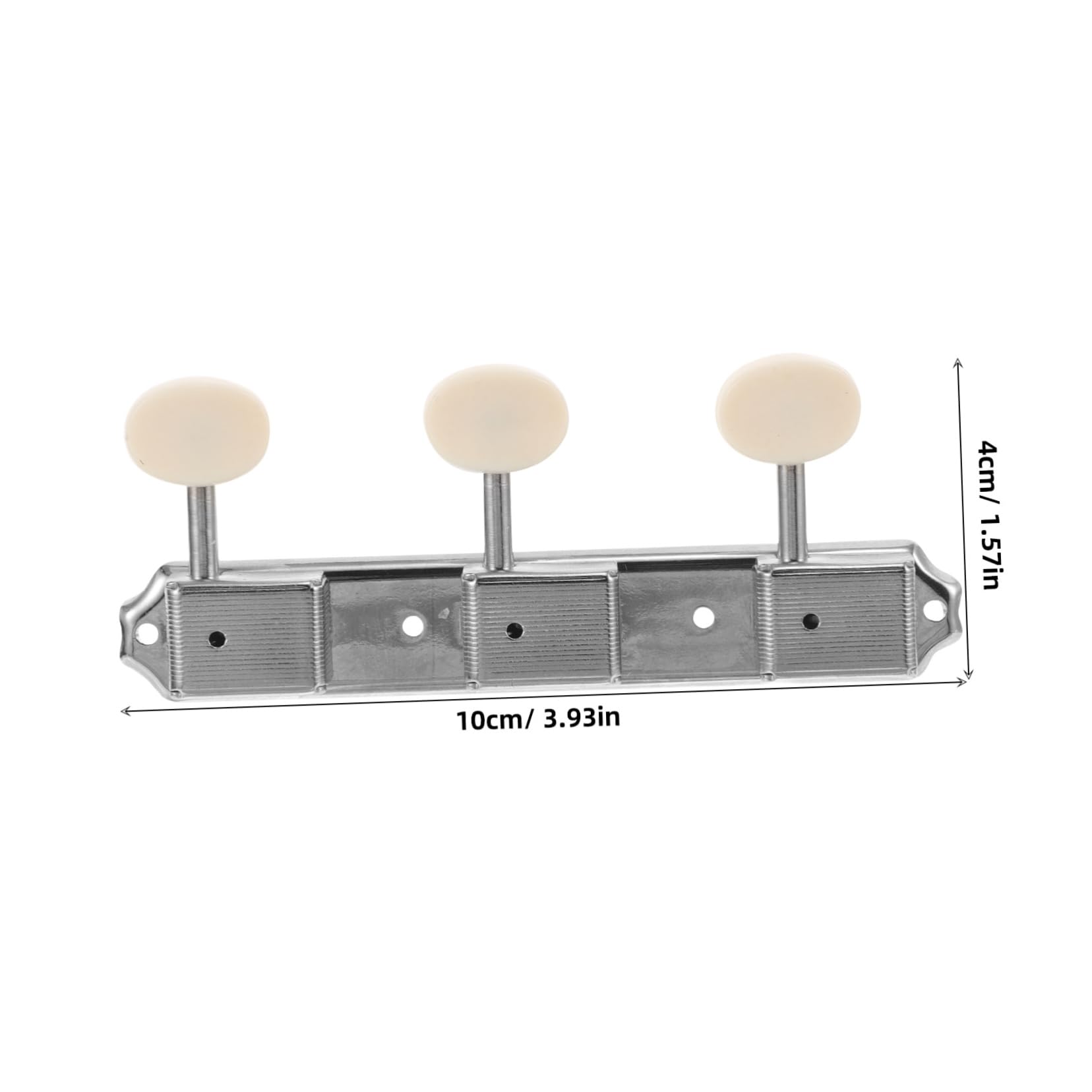 YARNOW 1 Paio Di Accordatori Per Strumenti Musicali Manopole Per Chitarra Elettrica Accordatori Per Chitarra Elettrica Accordatori Per Chitarra Elettrica In Metallo Argentato