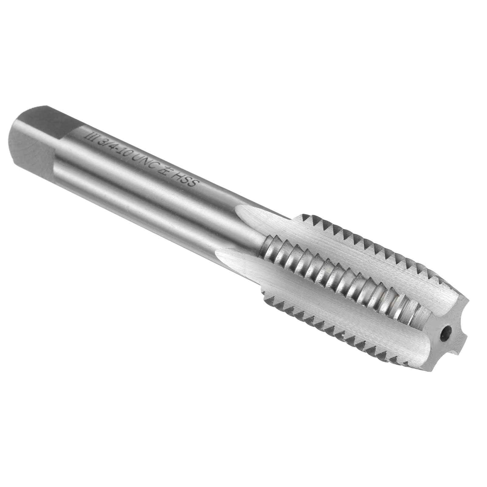 Taraud 3/4"-10 UNC taraudage à main acier rapide HSS6542 flûtes droites