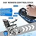 CUIOT Electric Wheelchair for Adults, Foldable Motorized Wheelchair,400w Brushless Moto,15 Miles Long Travel Range, Lightweight Mobility Chair for Seniors - Indoor/Outdoor