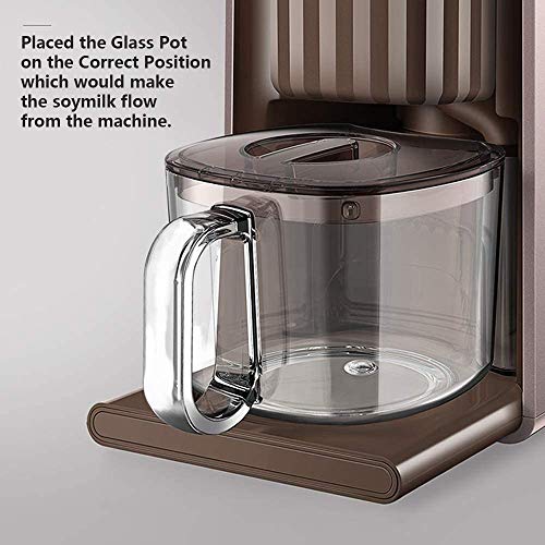 Joyoung DJ10U-K1 Automatic Self-Cleaning Soy Milk Maker, 4 in 1 Function, Coffee Maker, Juice Maker, Electrical Water Kettle, 300-1000ML (Brown) …