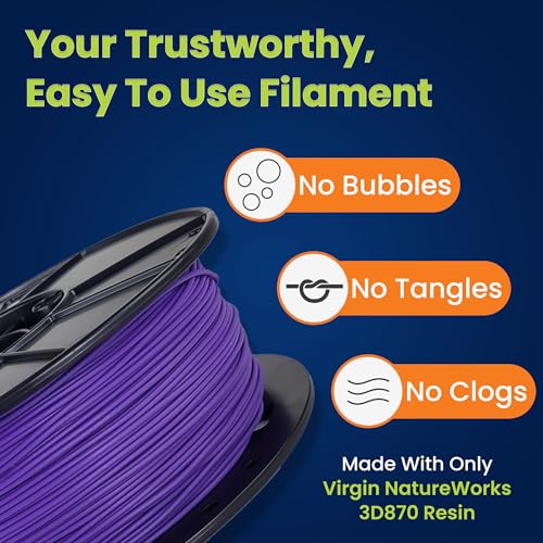 Image of 3D-Fuel Tough Pro PLA+ Filament for 3D Printing, Made in The, Grape Purple