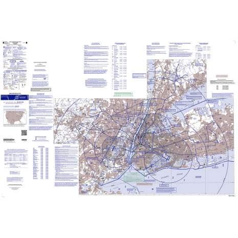 Official FAA VFR Helicopter Chart for New York Airspace